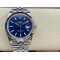 atejust 126334 41mm Jub Flt 904L SS/SS Blue/Stk VSF VS3235